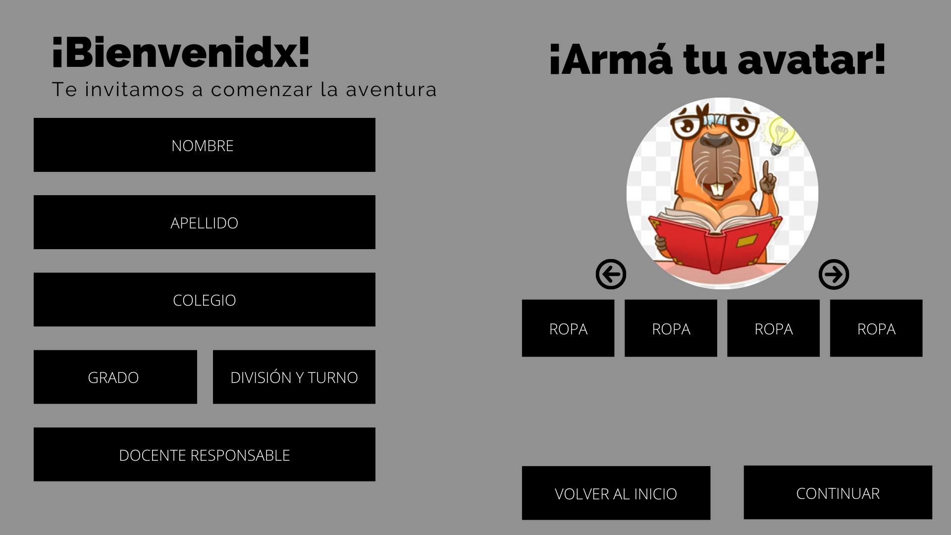 boceto grupal